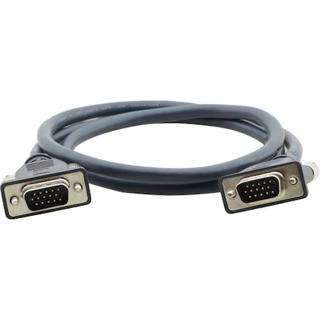 Molded 15-Pin Hd Male - Male Flexible Cable 15